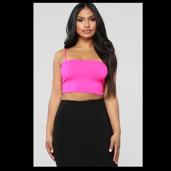 NWT Fashion Nova Unstoppable Girl Top - Fuchsia 💕 - Picture 2 of 13